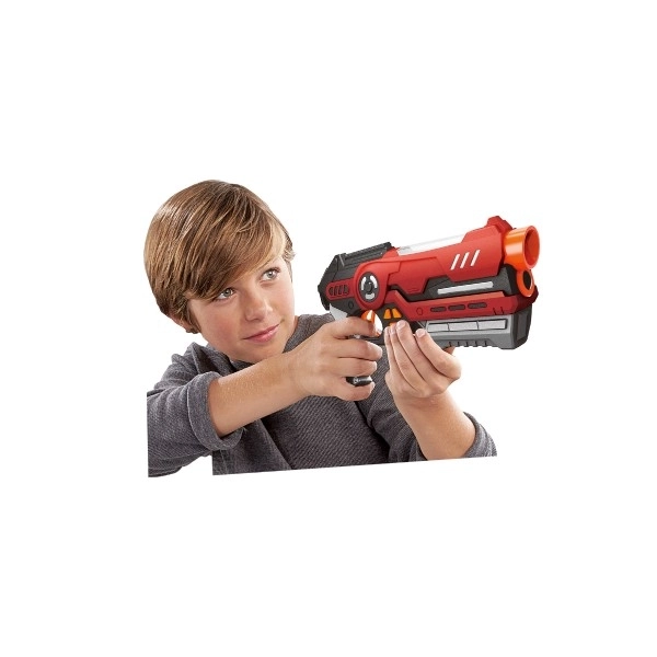 Gra pistolet laserowy dla dwf3ch graczy
