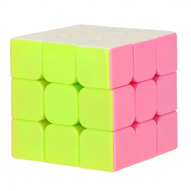 Kostka łamigłówka 3 x 3 neon