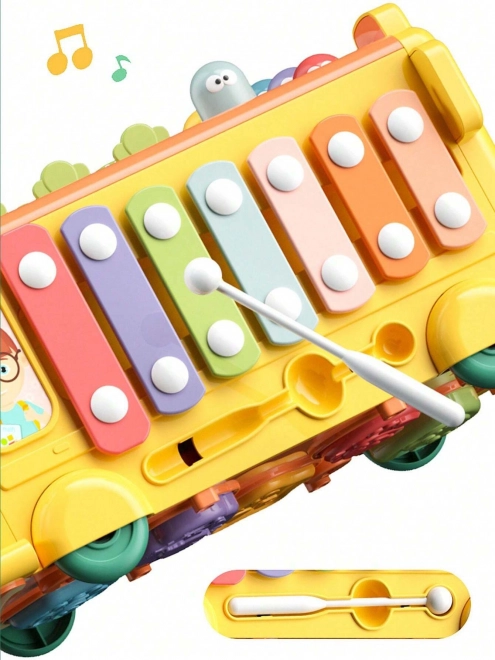 Interaktywny autobus Montessori 6w1
