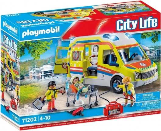 City Life Karetka ze światłem i dźwiękiem