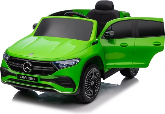 Elektryczne auto Mercedes Benz EQA 250 zielone