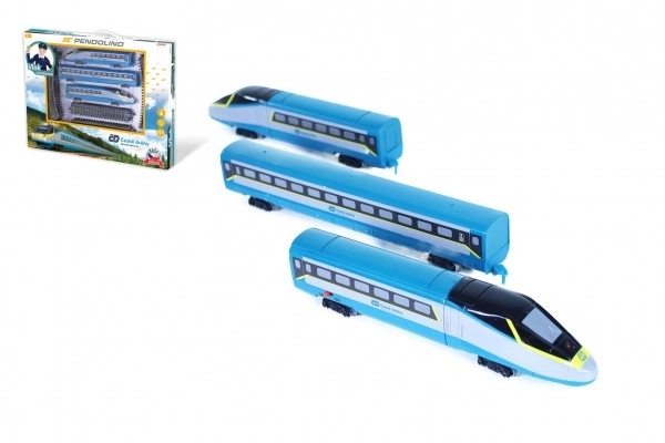 Zestaw pociągu SC Pendolino České dráhy z torami i efektami