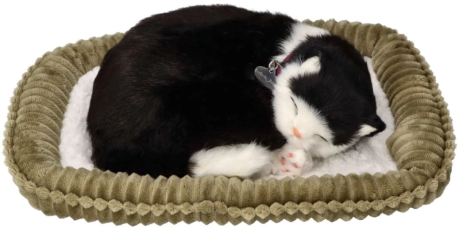Interaktywna zabawka Perfect Petzzz czarno-biały kot