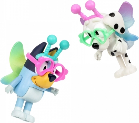 Figurki Bluey dwupak Baby Bluey i Chloe