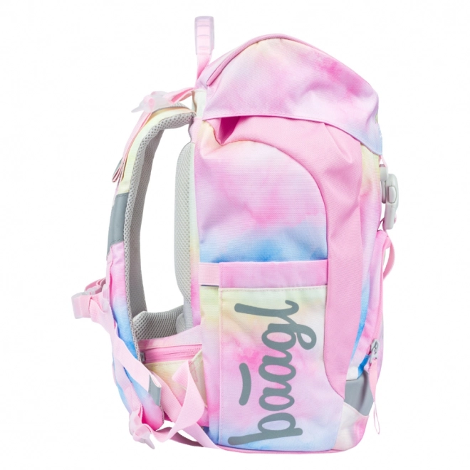 BAAGL Zaklęty plecak szkolny Airy Rainbow Unicorn