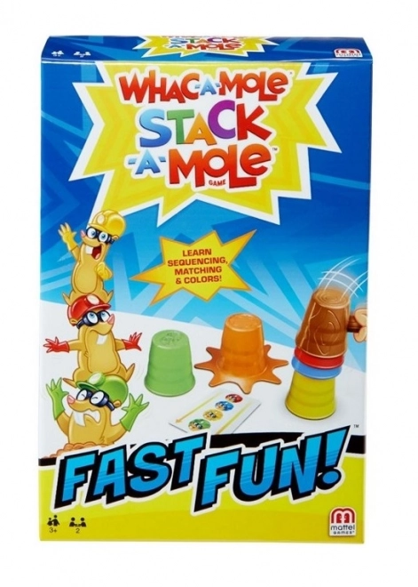 Gra Mattel Whack a Mole (uderz kretka) 16x24 cm