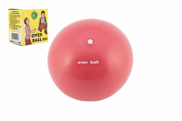 Piłka Overball pompowana rehabilitacyjna 26cm max. obciążenie 120kg w pudełku 10x11cm