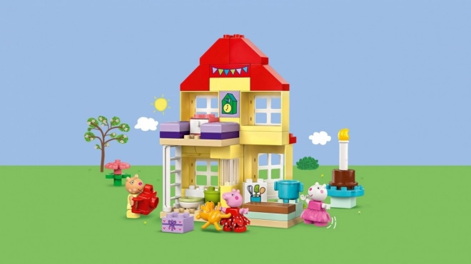 LEGO DUPLO 10433 Świnka Peppa i dom urodzinowy