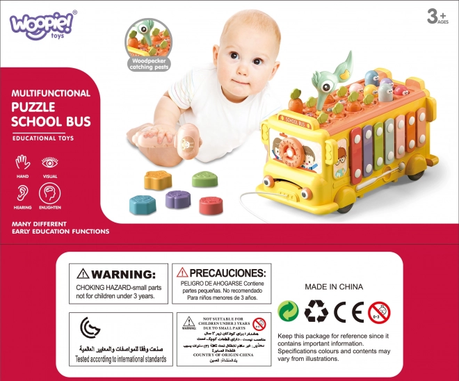 Interaktywny autobus Montessori 6w1