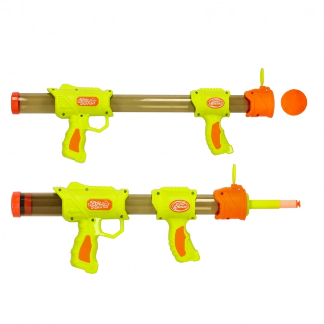 Dziecięcy pistolet 2w1 zielony