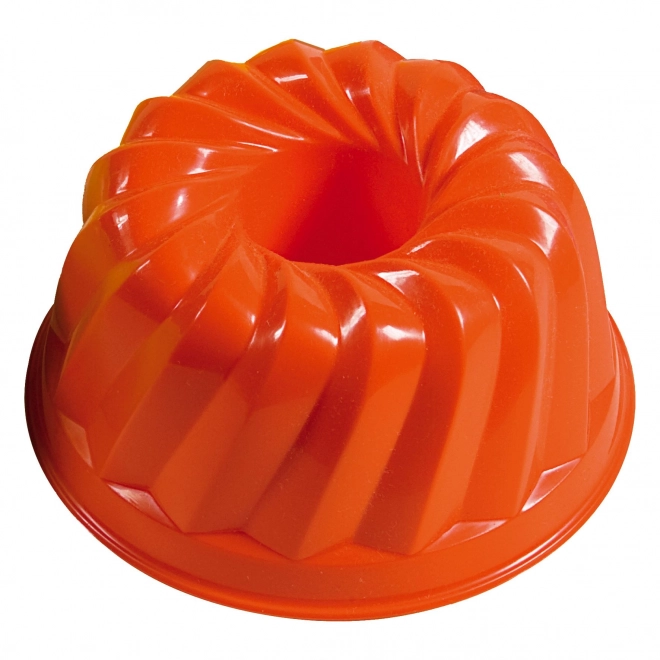 Androni model do piasku kształt tortu, średnica 12 cm – Czerwona
