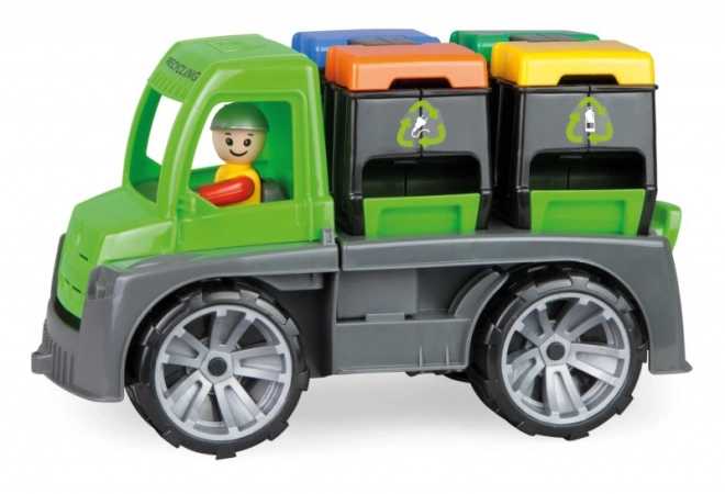 Auto Truxx z kontenerami z figurką plastik 28cm w pudełku 39x16x22cm 24m+