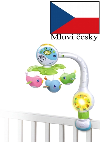 Śpiewający karuzel dla niemowląt 3w1