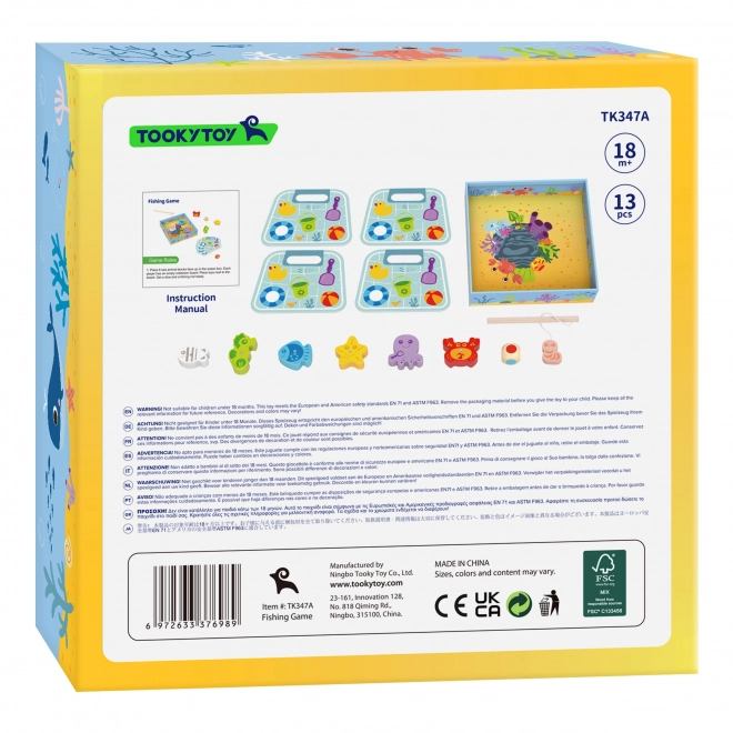 Tooky Toy gra w łowienie rybek