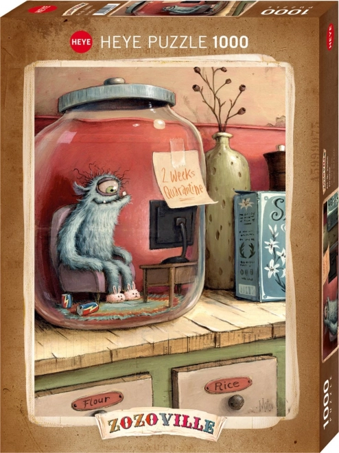 Puzzle Zozoville: Jarantine 1000 elementów