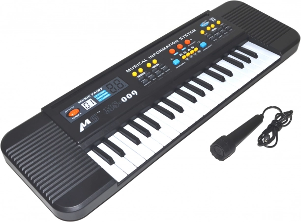 Dziecięce cyfrowe pianino 54 cm z mikrofonem