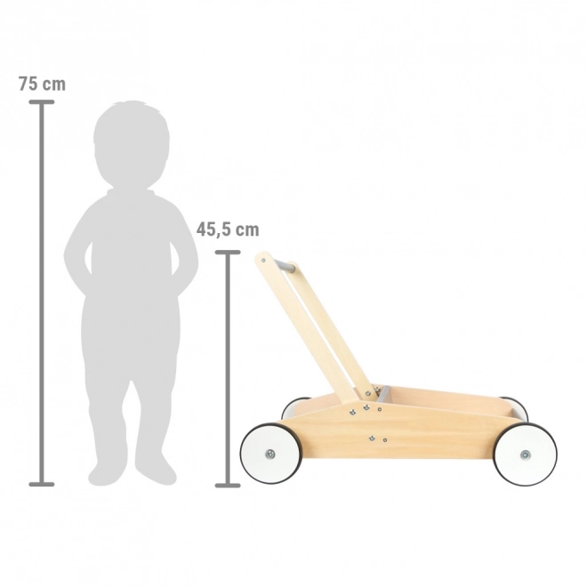 Small foot Dziecięcy chodzik szary