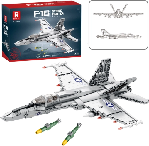 Klocki konstrukcyjne Myśliwiec F-16 Fighting Falcon