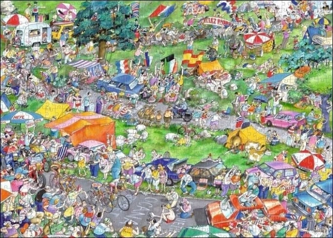 HEYE Puzzle Wyścig Kolarski 1000 elementów