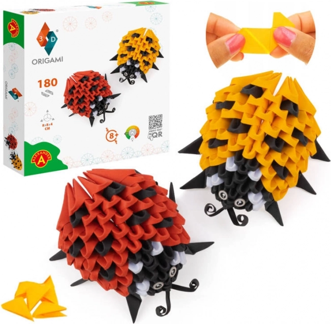 Alexander kreatywny zestaw origami 3D – biedronki