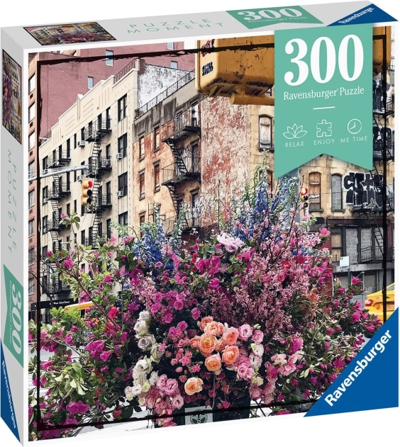 Ravensburger puzzle Kwiaty w Nowym Jorku 300 elementów