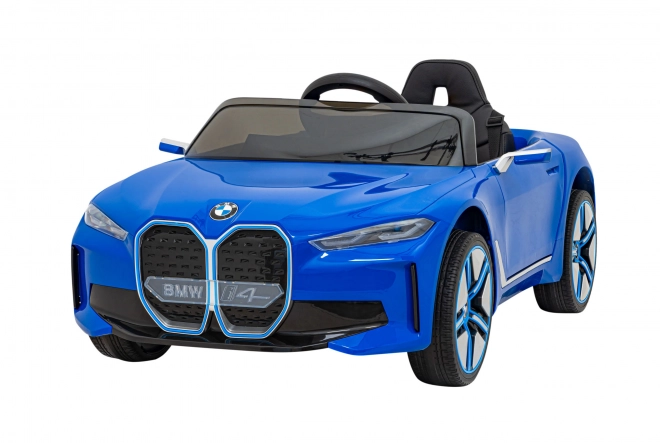 Samochód dziecięcy na baterię BMW i4 – Niebieskie