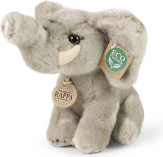 Pluszowy słoń siedzący 18 cm ECO-FRIENDLY