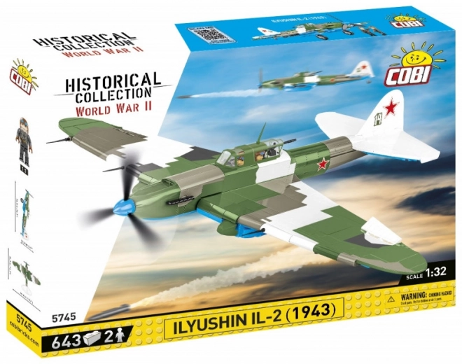 Klocki Historyczna Kolekcja WWII Ilyushin Il-2 1943