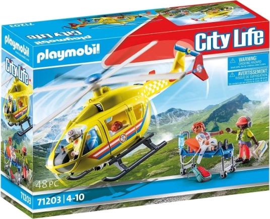 Playmobil City Life śmigłowiec ratunkowy
