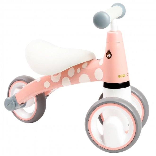 ECOTOYS Jeździk Flaming różowy