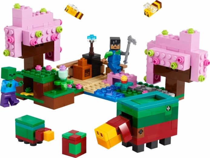 Pierwszy zestaw LEGO MINECRAFT z biomu wiśniowego
