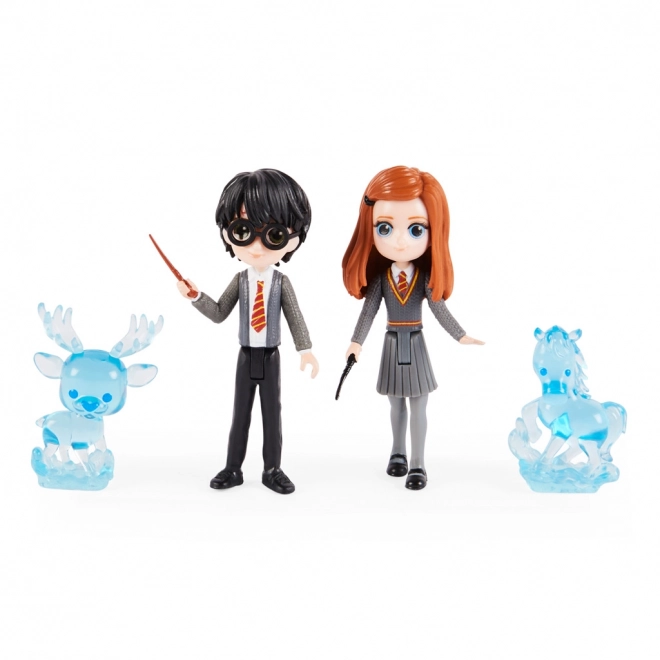 Figurki Świata Czarodziejów Patronus Harry i Ginny
