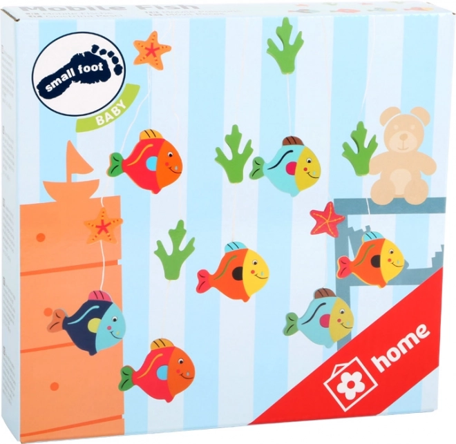Drewniana dekoracja wisząca Rybki Small Foot