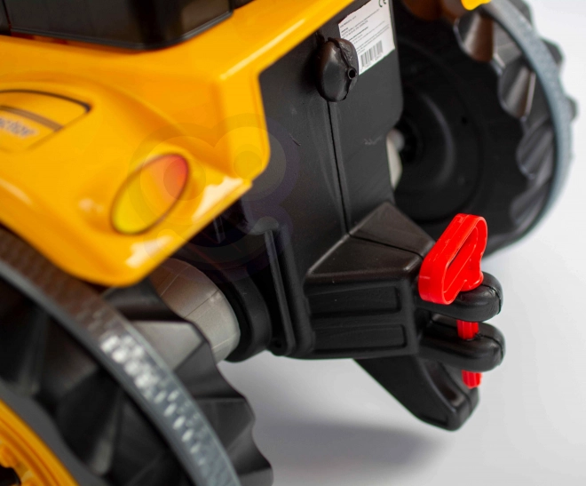 Dziecięcy traktor na pedały z przednią ładowarką