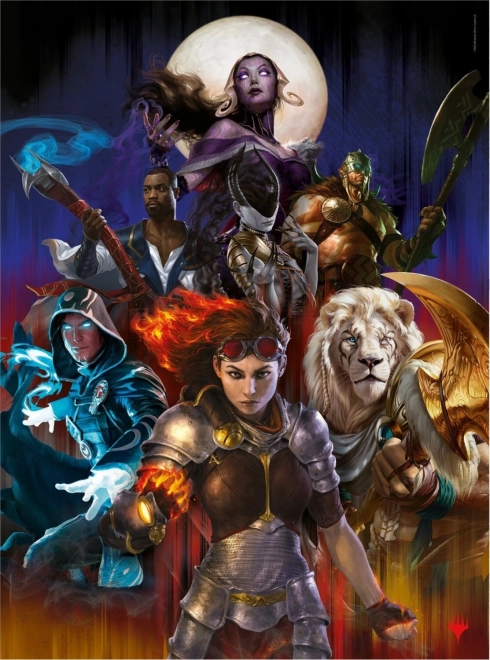 Puzzle 500 elementów Magic: The Gathering kolekcja