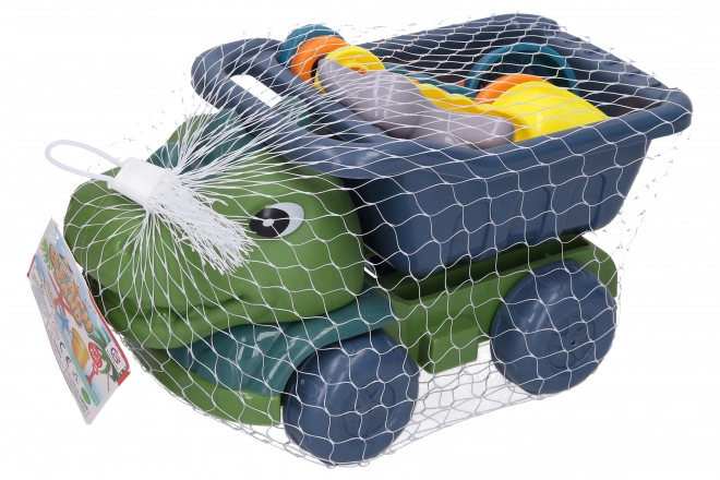 Samochód na piasek dino wywrotka 27 cm