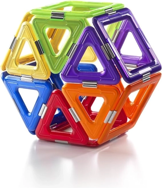Magnetyczna układanka GeoSmart Deluxe Zestaw Kółkowy
