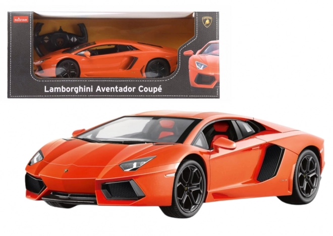 RC auto 1:14 Rastar Lamborghini Aventador LP700 Pomarańczowy