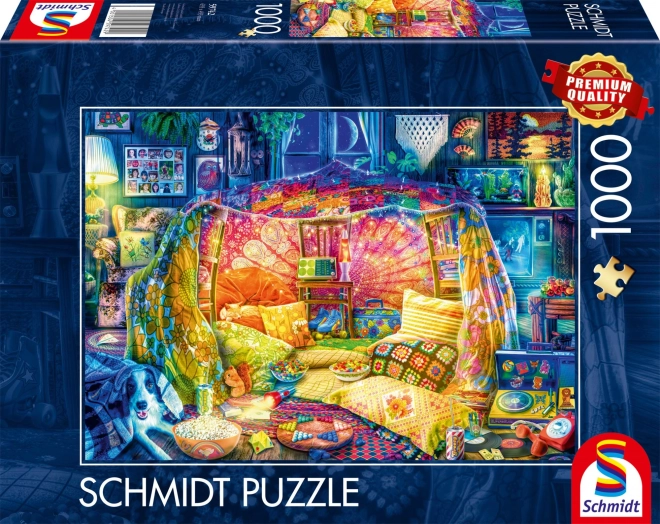Puzzle przytulne legowisko 1000 elementów