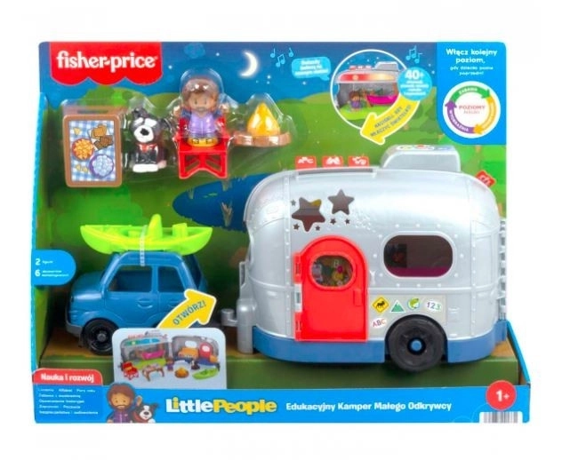 Edukacyjny obóz biwakowy dla dzieci Fisher Price HJN43
