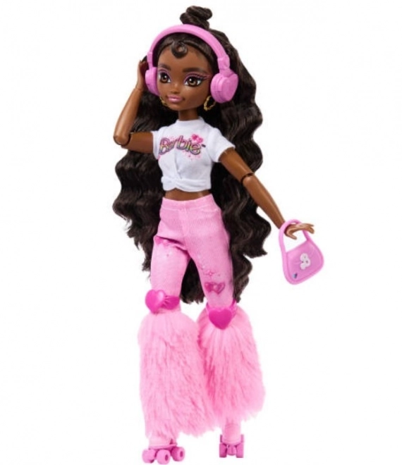 Lalka Barbie Dream Besties Brooklyn na rolkach