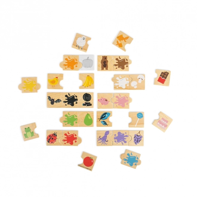 Didaktyczne puzzle Bigjigs Toys Kolory