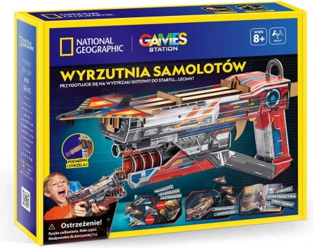 3D puzzle wyrzutnia samolotów NATIONAL GEOGRAPHIC