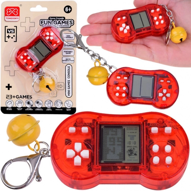 Brelok na klucze Little Bell Console - RETRO gry podróżne dla dzieci GR0688