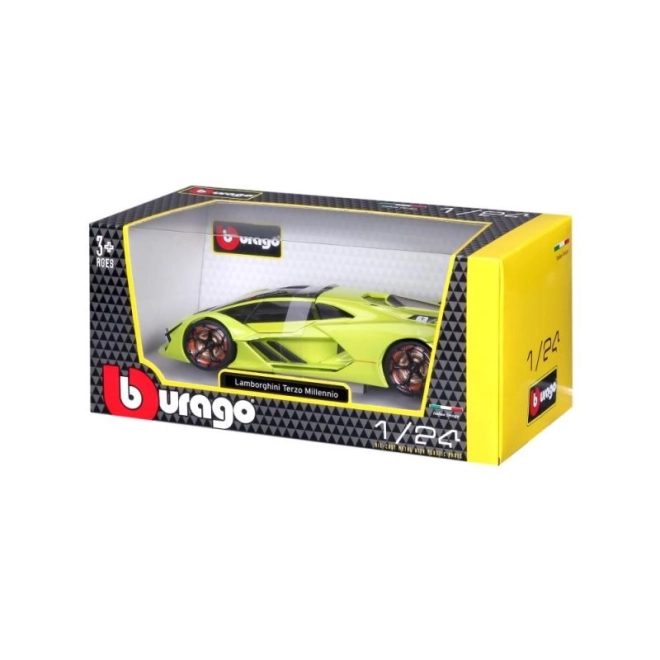 Bburago 1:24 Lamborghini Terzo Millenio Zielony