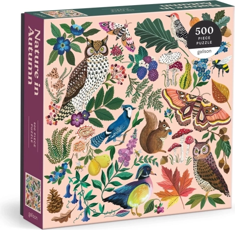 Puzzle jesienna przyroda 500 elementów GALISON