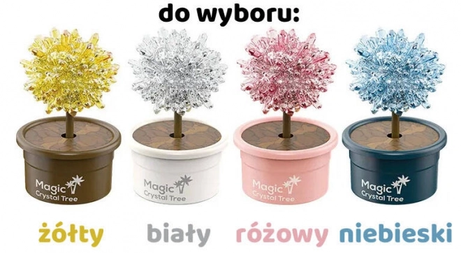 Zestaw do uprawy kryształów - Drzewo szczęścia