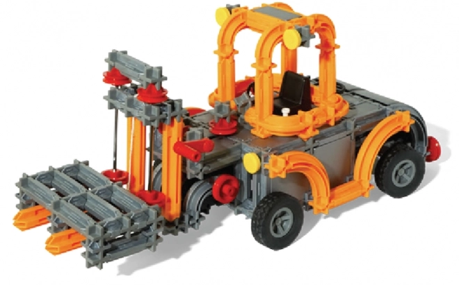 Klocki SEVA TECHNIKA Na pile plastik 412 elementów w pudełku 36x34x5cm