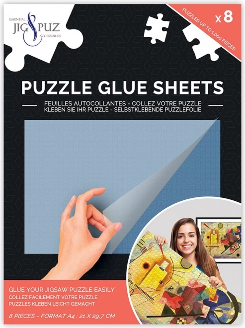JIG&PUZ Folia samoprzylepna na puzzle do 1000 elementów
