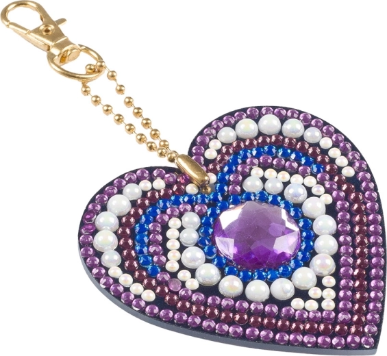 Stwórz lśniący breloczek w kształcie serca